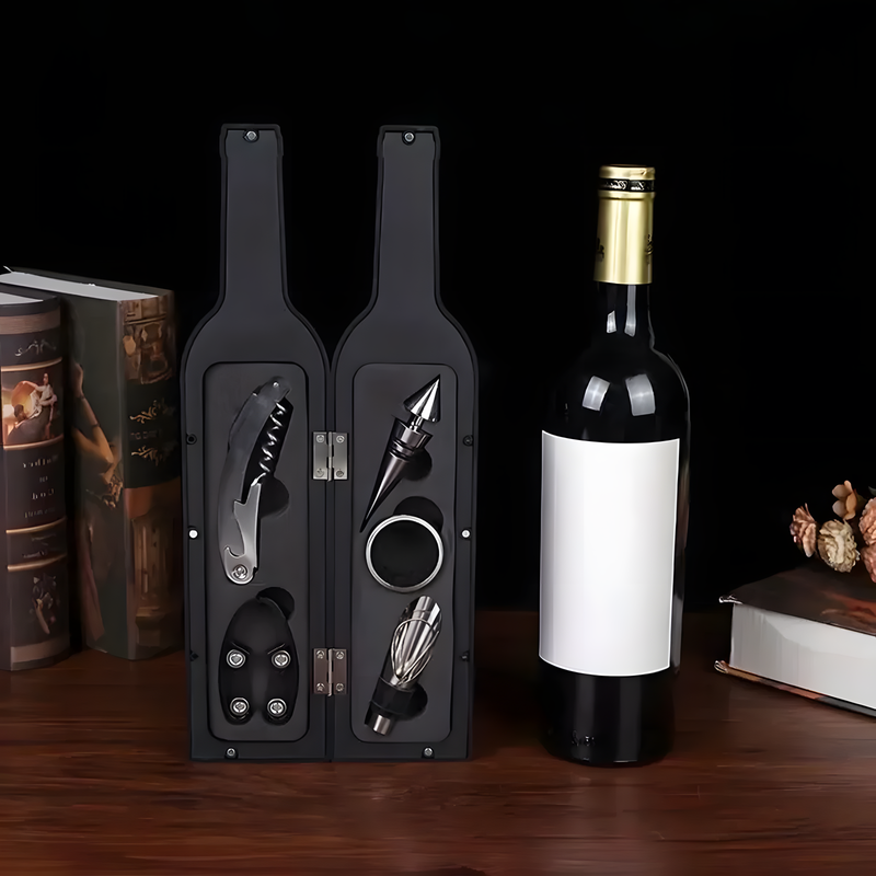 Kit Acessórios de Vinho 6 Peças