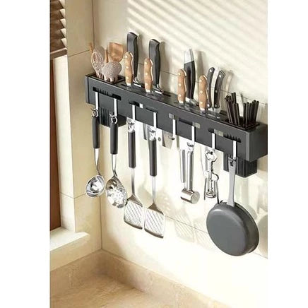 Suporte Para Armazenamento De Facas Ganchos Talheres Utensílios De Cozinha De Ferro