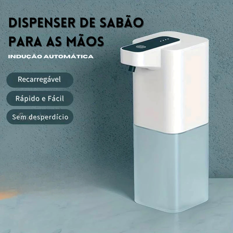 Dispenser Automático De Sabão Dispensador de Sabão Recarregável e Com Sensor