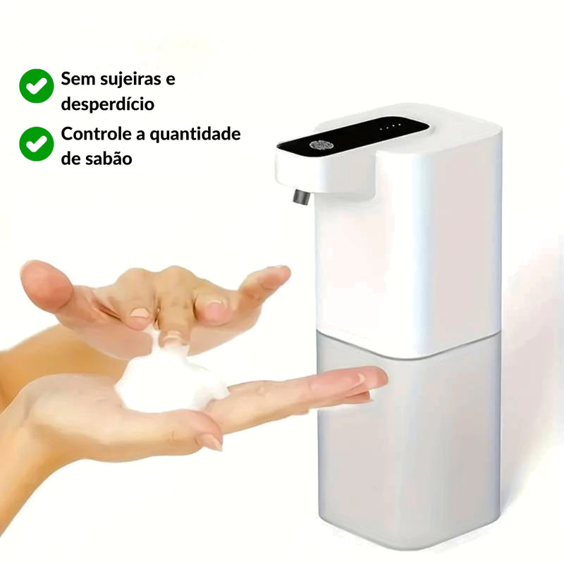 Dispenser Automático De Sabão Dispensador de Sabão Recarregável e Com Sensor