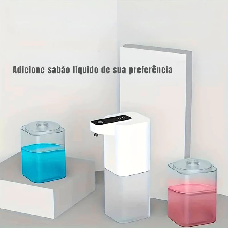 Dispenser Automático De Sabão Dispensador de Sabão Recarregável e Com Sensor