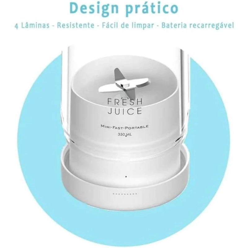 Garrafa Juicer Liquidificador Elétrico